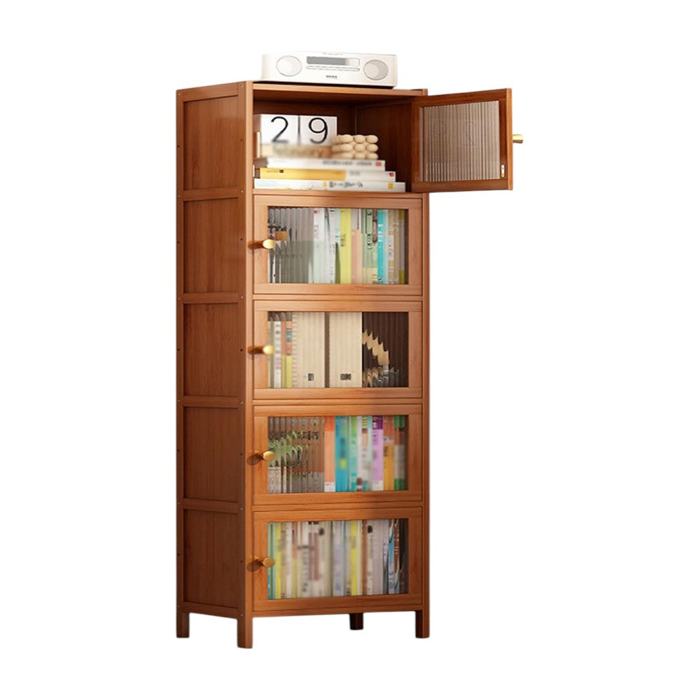Bamboo 5-Tier Storage Cabinet