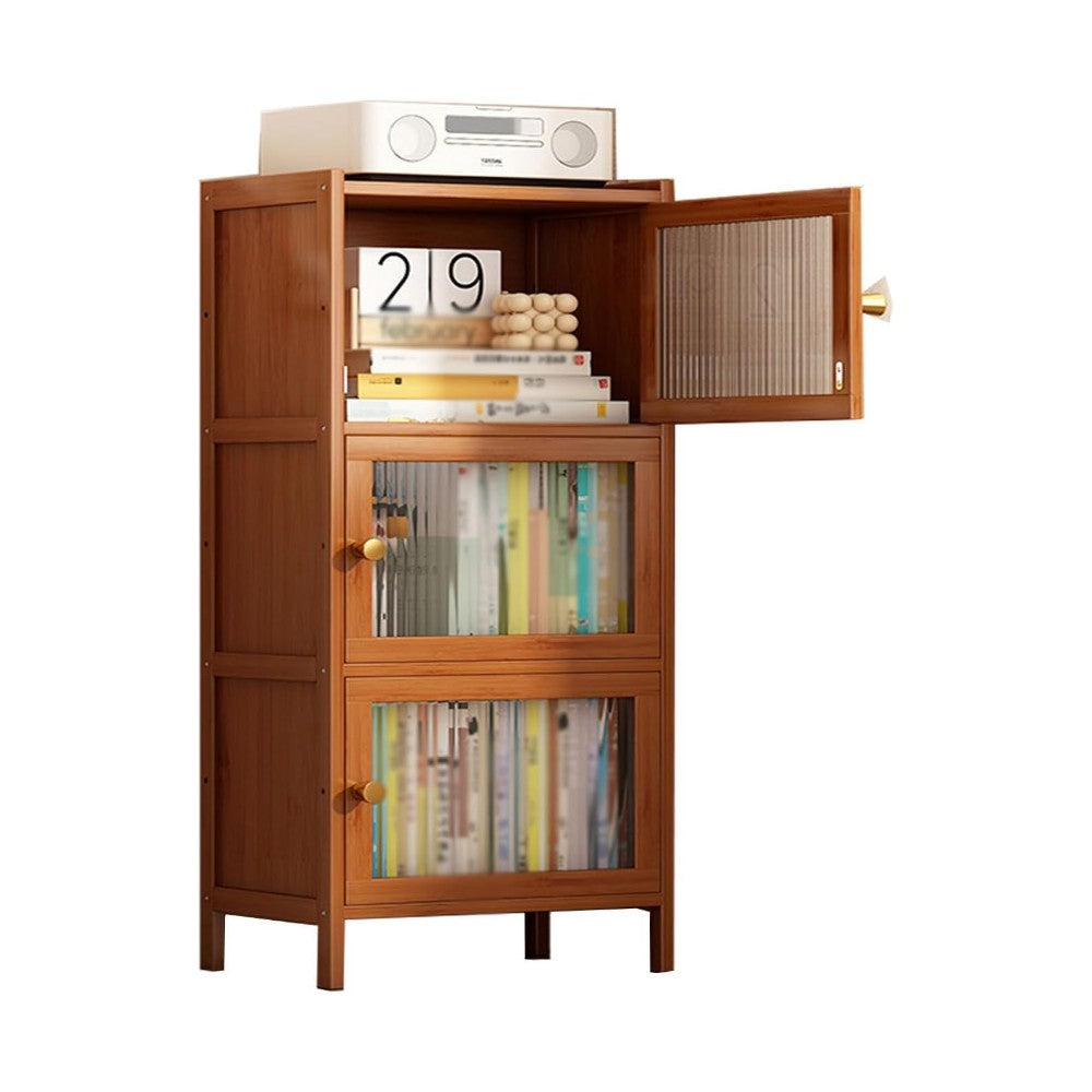 Bamboo 3-Tier Storage Cabinet