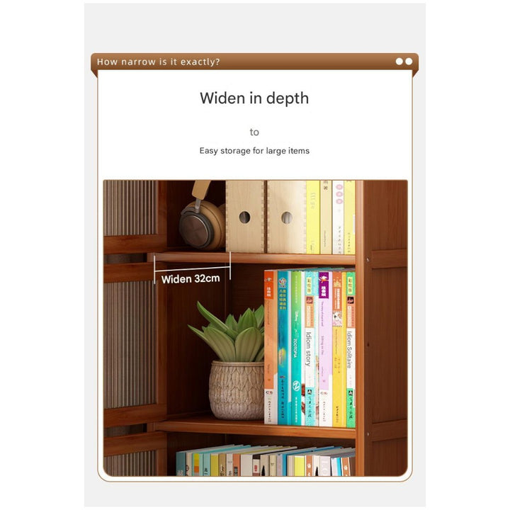 Bamboo 3-Tier Storage Cabinet