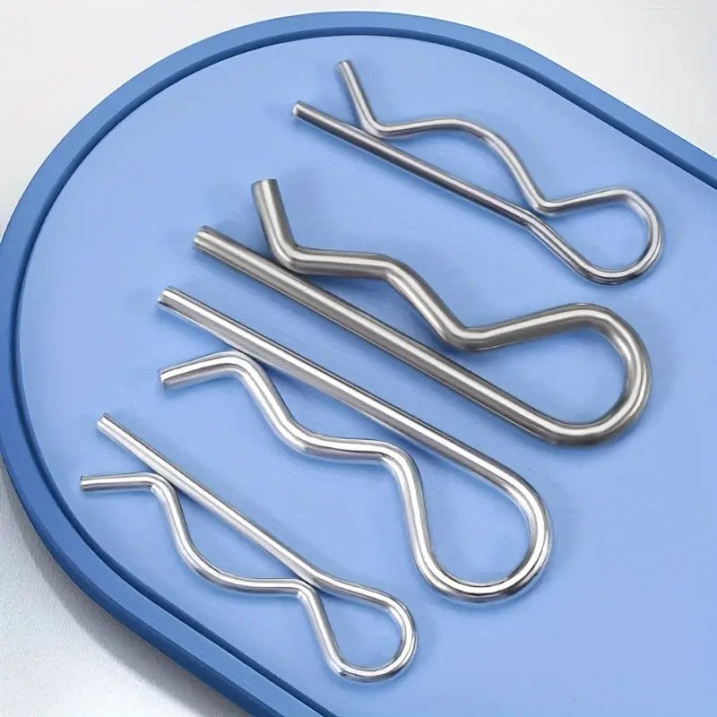 80 Pcs Cotter Pin Assortment Kit