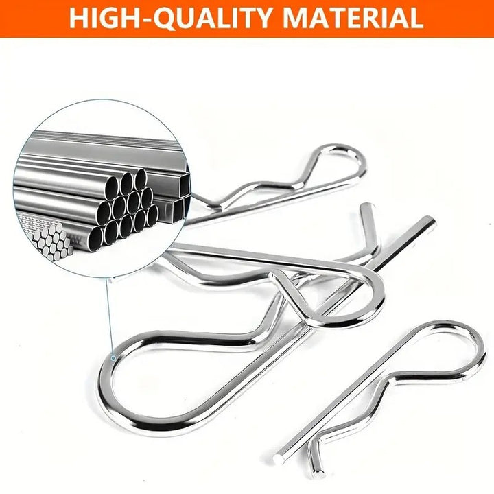 80 Pcs Cotter Pin Assortment Kit