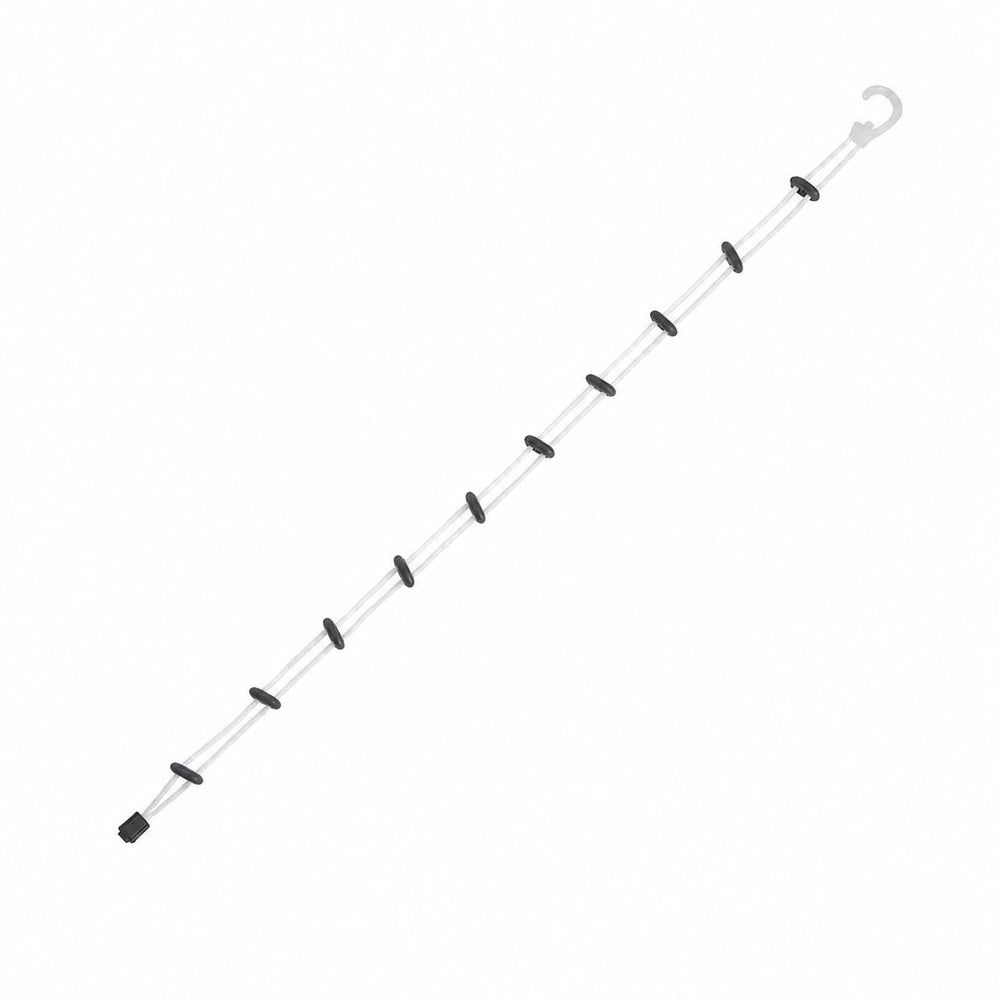 5-Pack Compact Adjustable Clothesline with Buckle for Socks and Travel