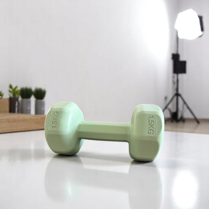 Set of 2 Dumbbells 1.5KG Each Green