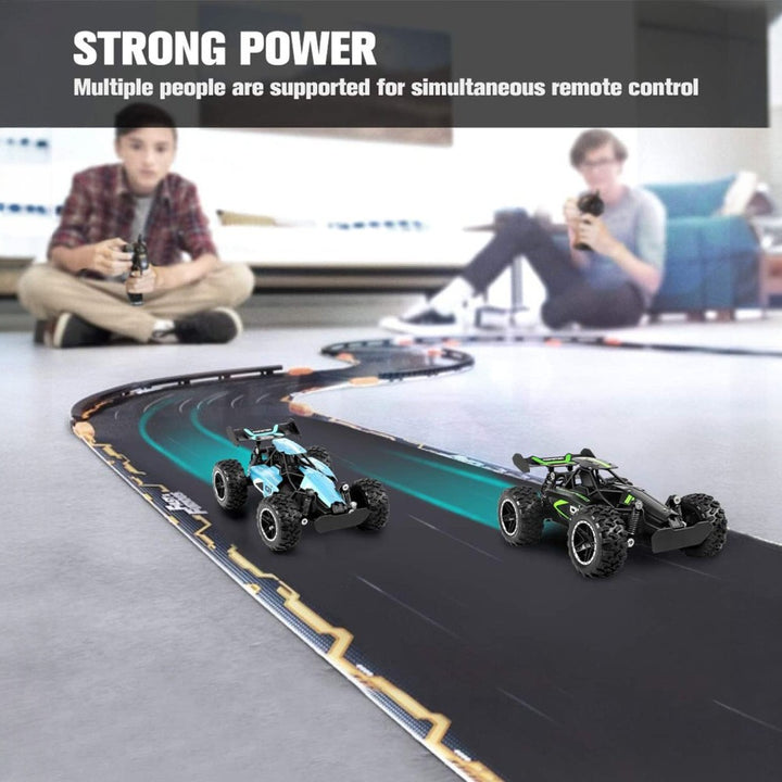 2.4G Remote Control Off-Road Car 15km/h High Speed Racing Vehicle - Green