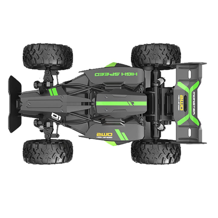 2.4G Remote Control Off-Road Car 15km/h High Speed Racing Vehicle - Green