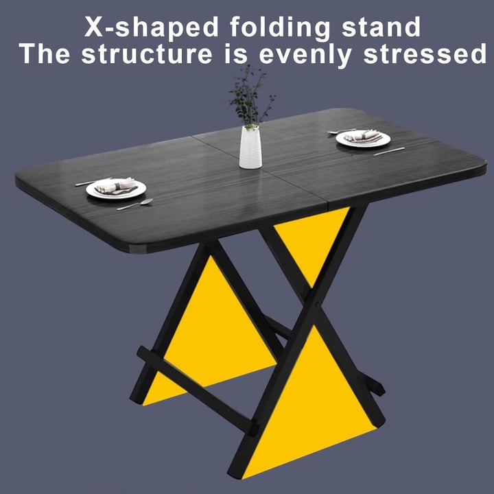 Portable Foldable Square Table 80_80cm