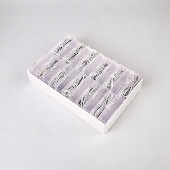 22-Grid Cable Organizer Box