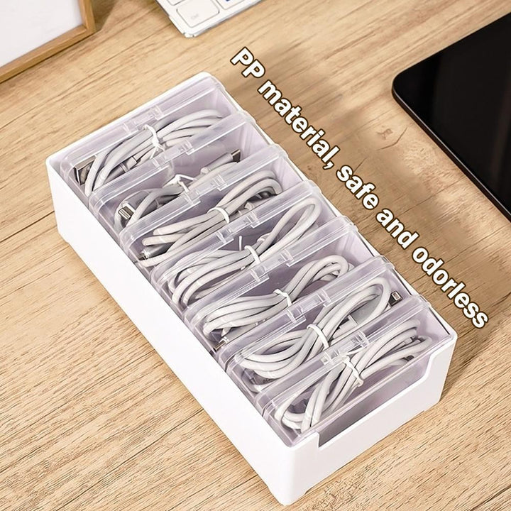 22-Grid Cable Organizer Box