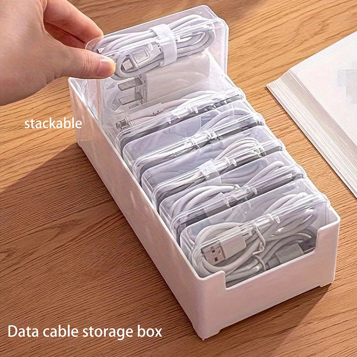 22-Grid Cable Organizer Box