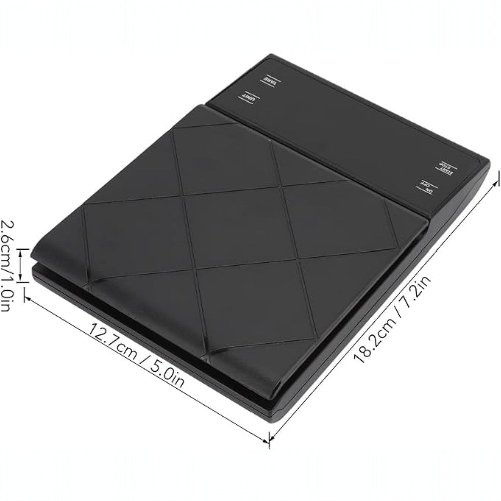 Digital Coffee Scale with Timer - Black