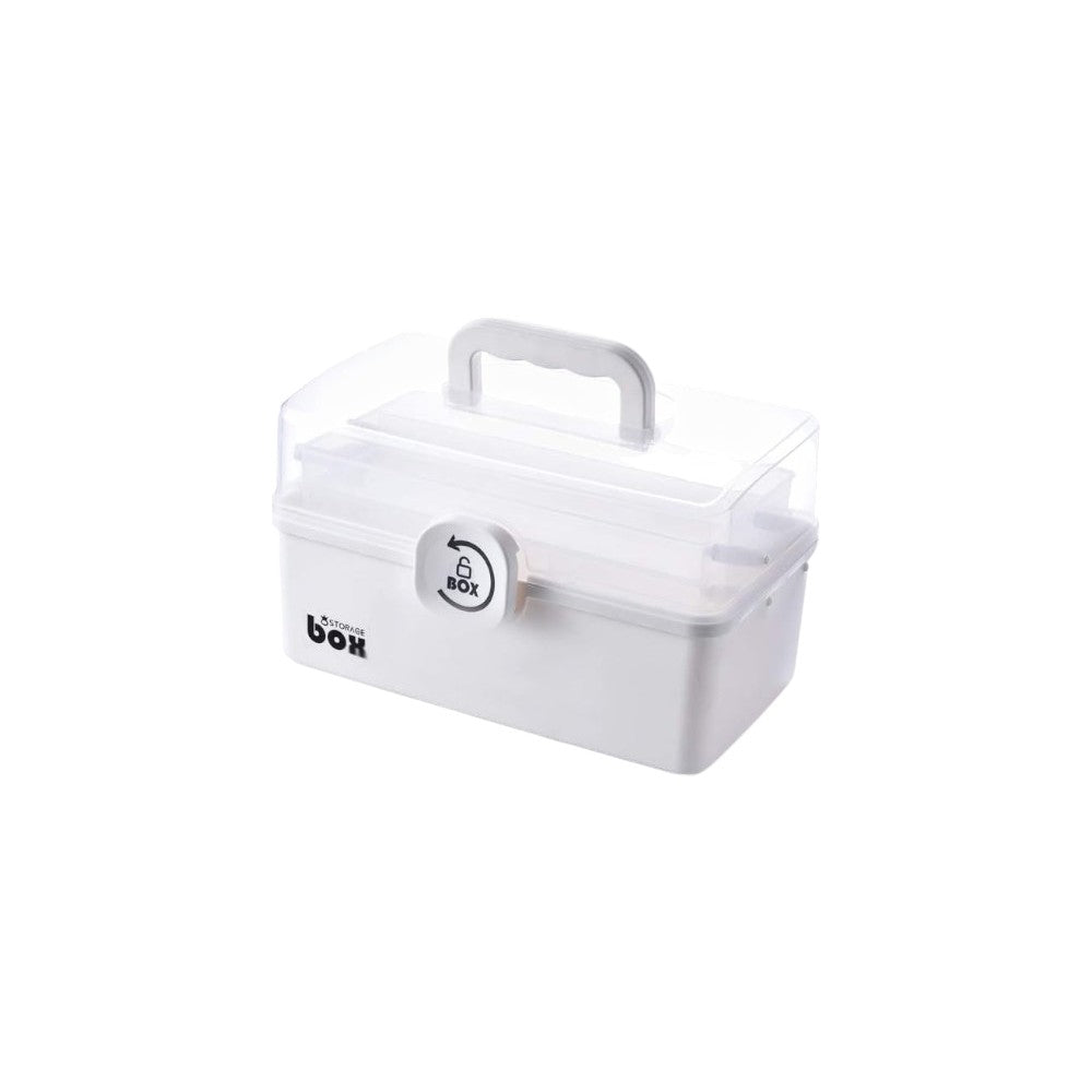Large Capacity Portable First Aid Kit with Carry Handle