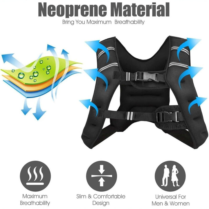 Adjustable Weighted Vest 5KG