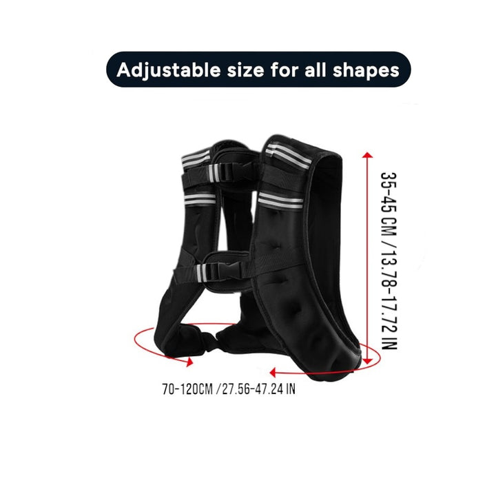 Adjustable Weighted Vest 5KG