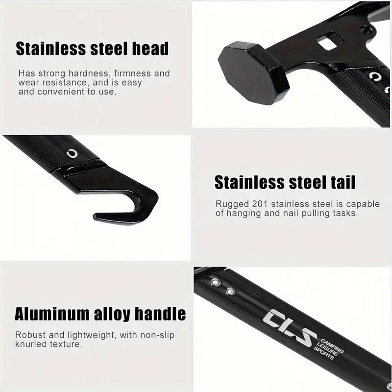 Outdoor Camping Tent Peg Hammer