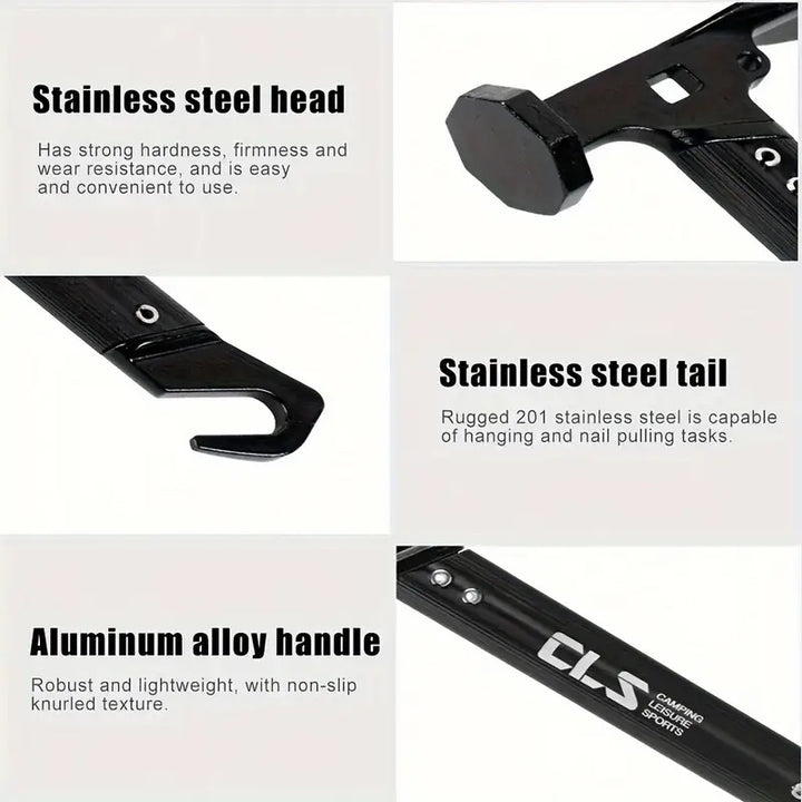 Outdoor Camping Tent Peg Hammer