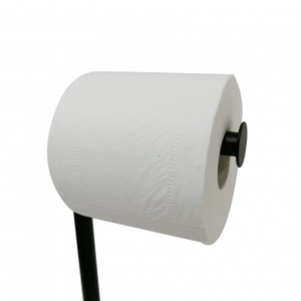 Freestanding Toilet Paper Holder with Storage Pole