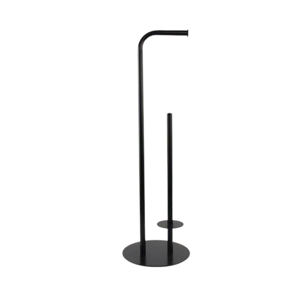 Freestanding Toilet Paper Holder with Storage Pole