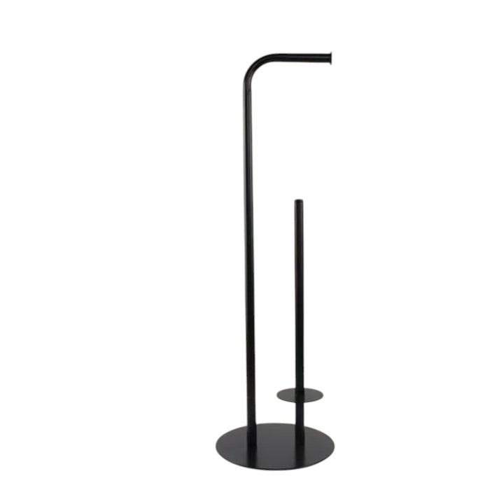 Freestanding Toilet Paper Holder with Storage Pole