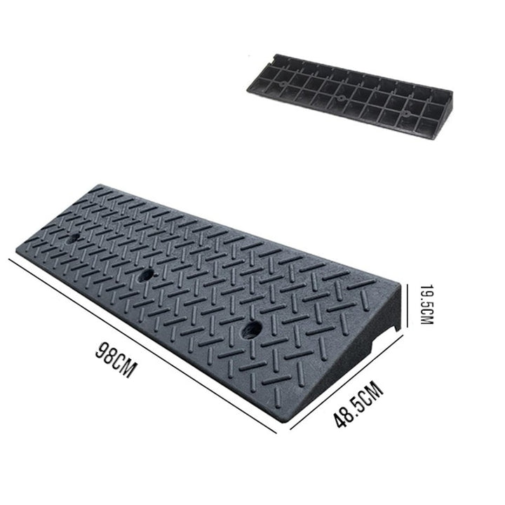 19.5CM High Rubber Curb Ramp 98×48.5×19.5CM