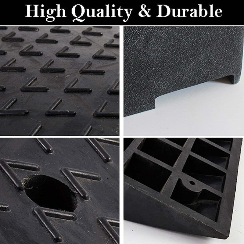 19.5CM High Rubber Curb Ramp 98×48.5×19.5CM