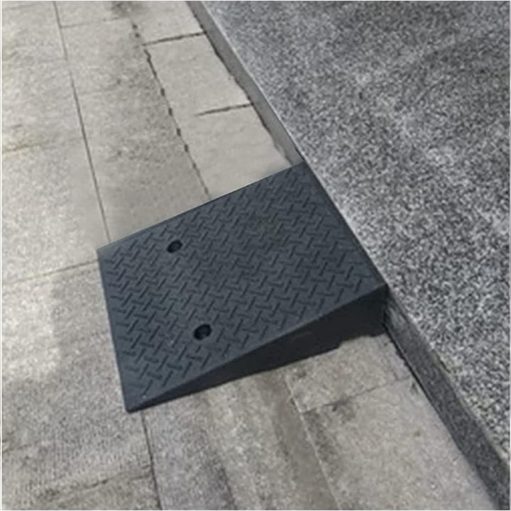 19CM High Rubber Curb Ramp 48x78X19CM