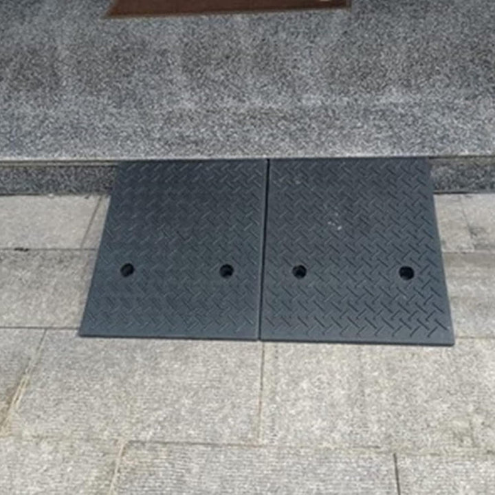 19CM High Rubber Curb Ramp 48x78X19CM