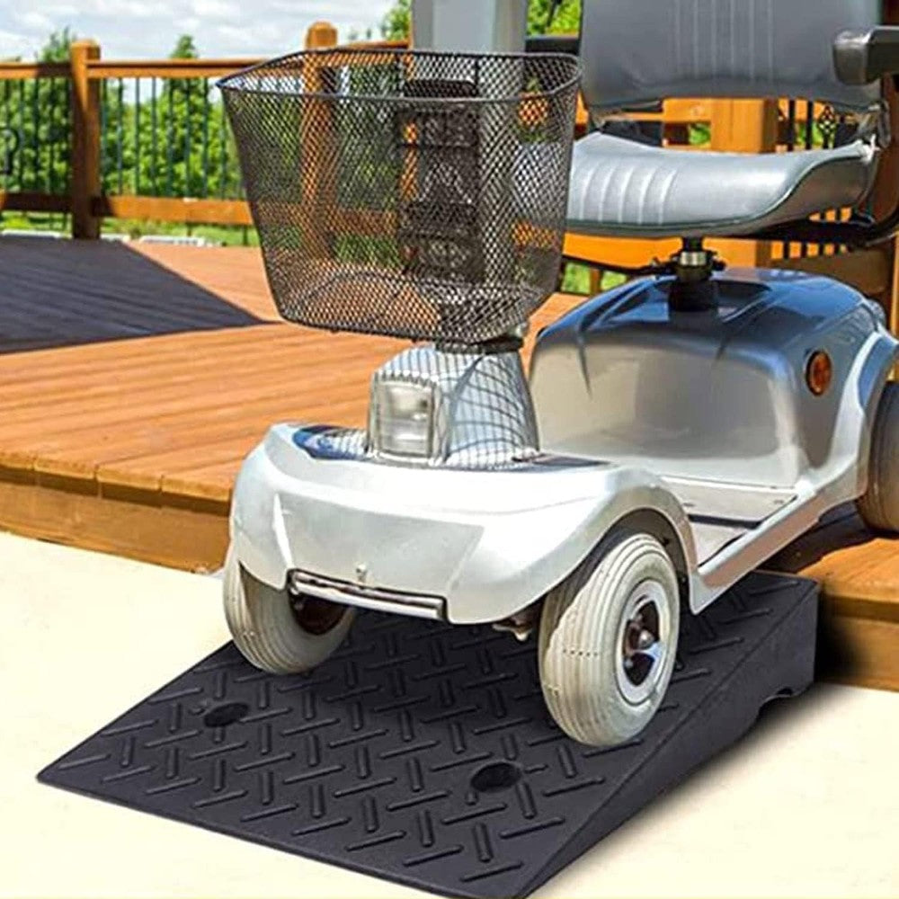 19CM High Rubber Curb Ramp 48x78X19CM