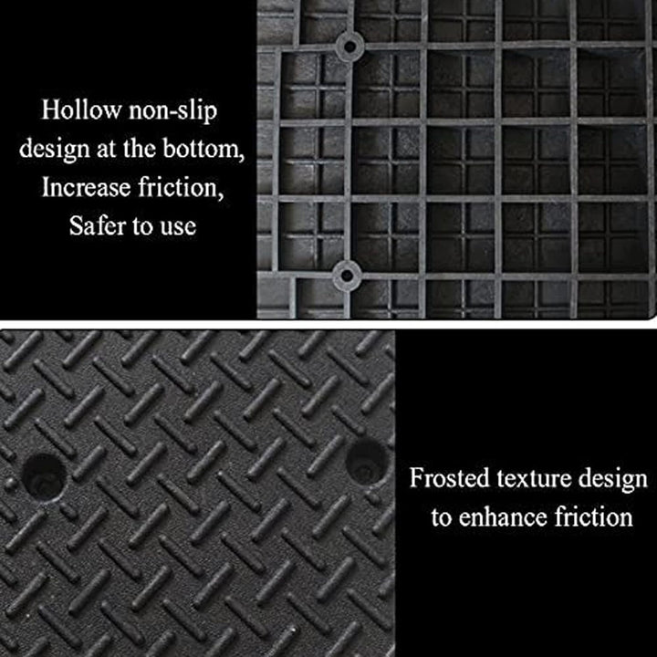 19CM High Rubber Curb Ramp 48x78X19CM