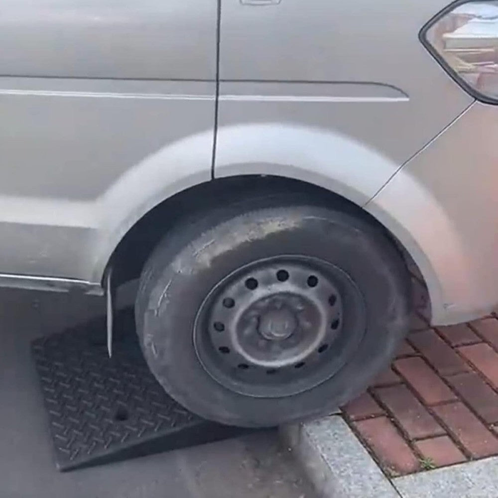 19CM High Rubber Curb Ramp 48x78X19CM