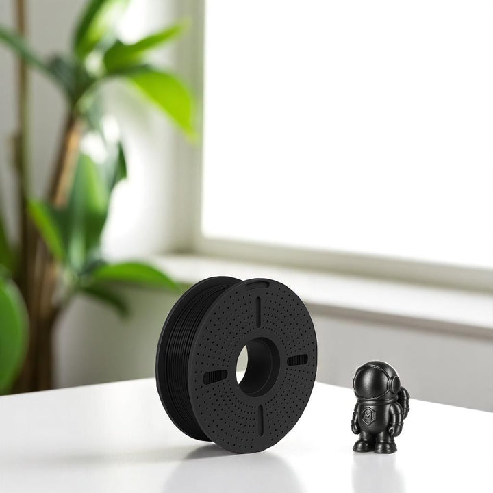 Silk PLA Filament 1.75mm  1KG for 3D Printer -Black