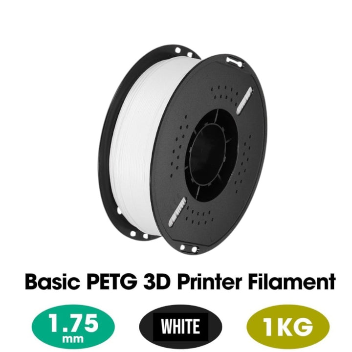 PETG 3D Printer Filament 1.75mm 1KG - White