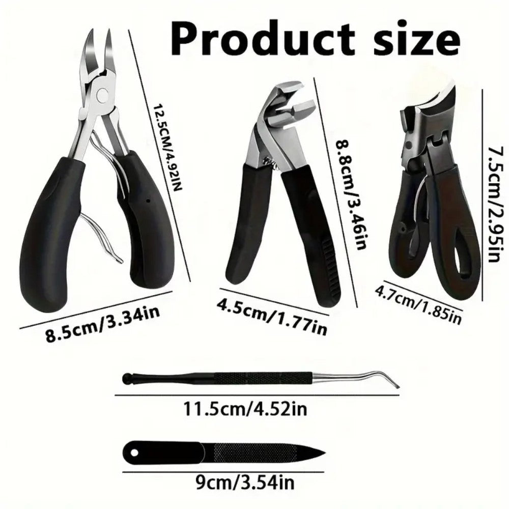 5 Piece Nail Clipper Set