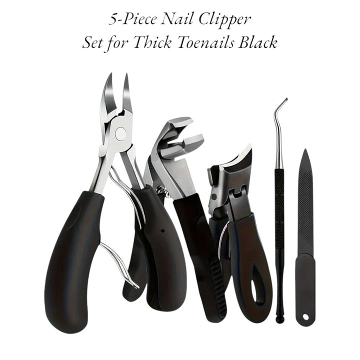 5 Piece Nail Clipper Set