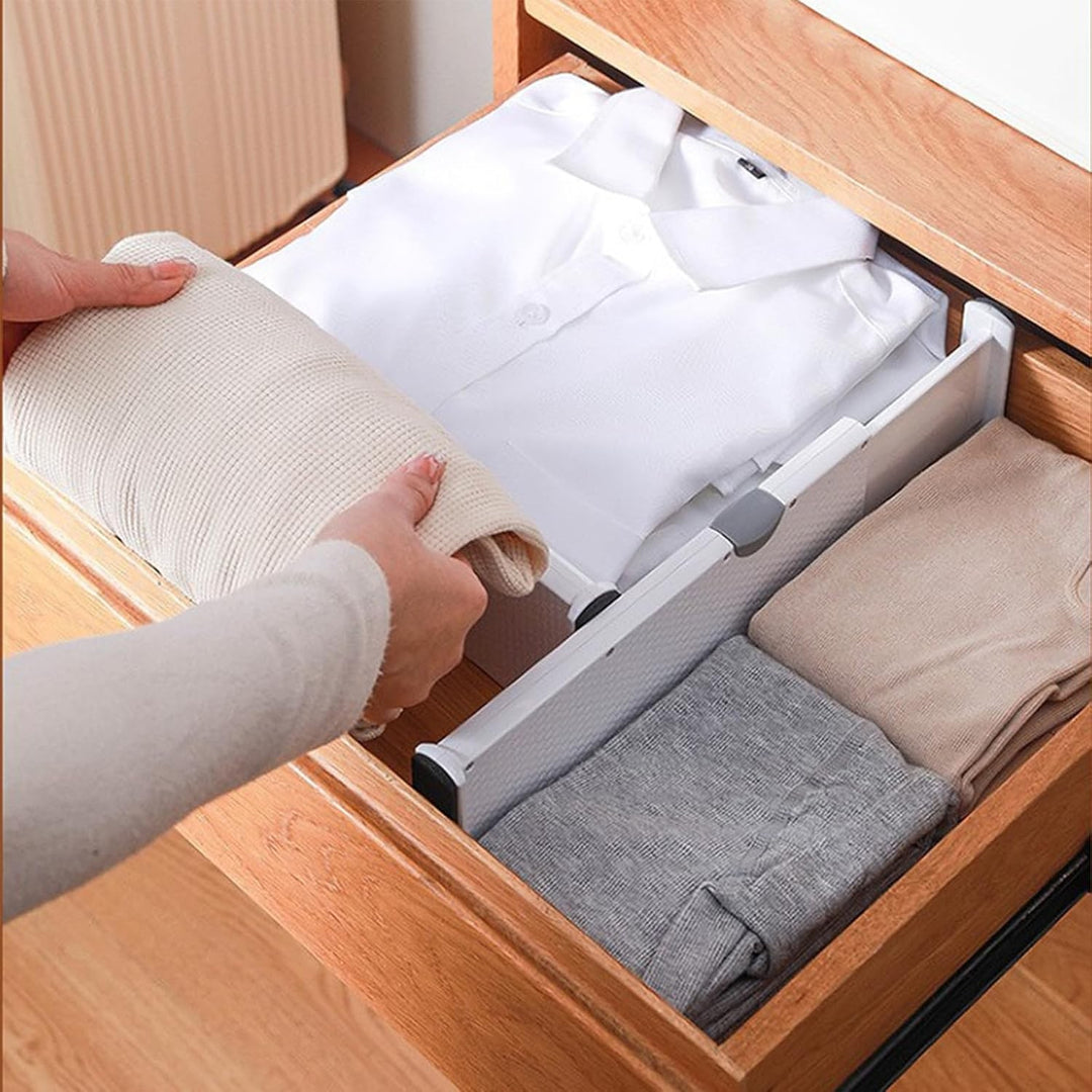 4-Pack Telescopic Drawer Dividers _ Short Style 27.5-44cm
