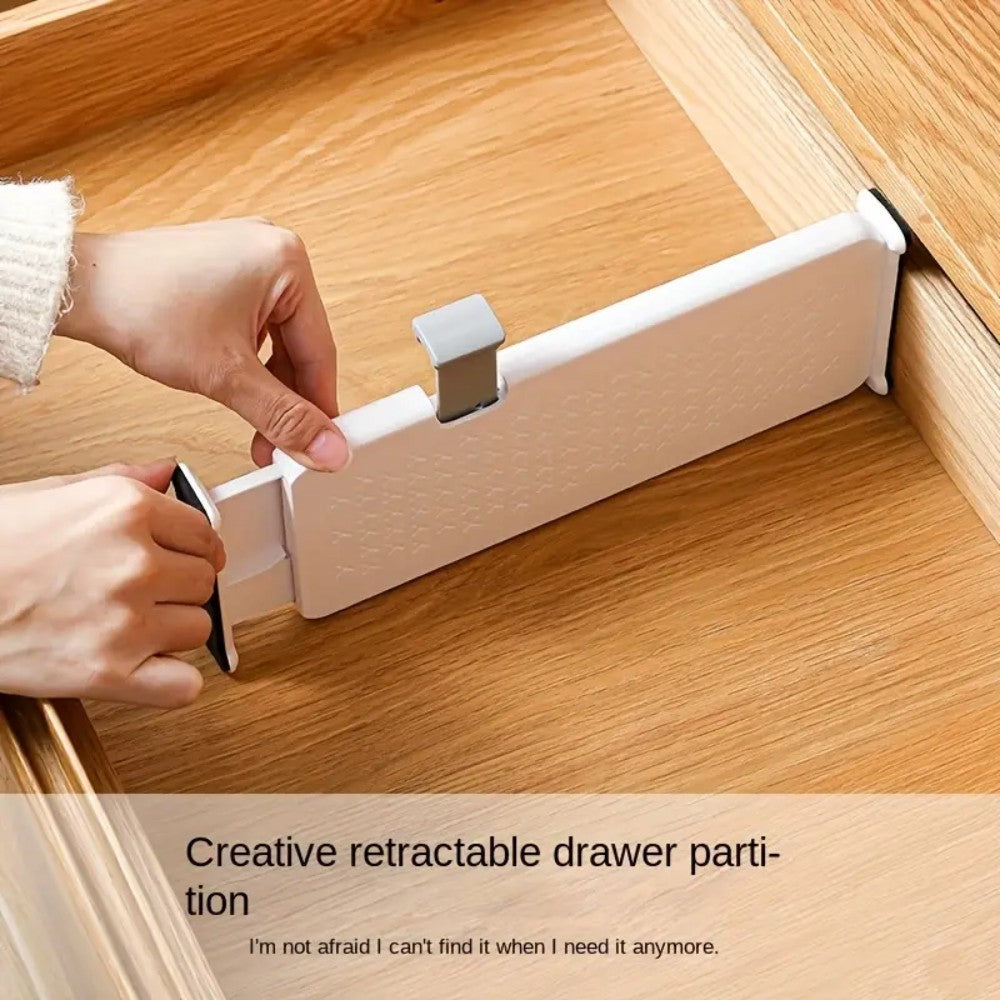 4-Pack Telescopic Drawer Dividers _ Short Style 27.5-44cm