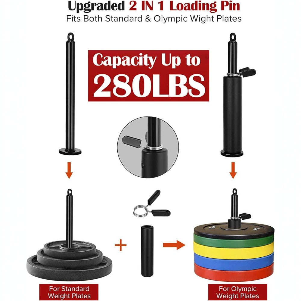Home Cable Pulley System Set