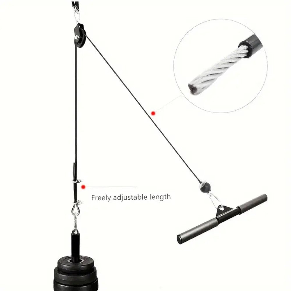 Home Cable Pulley System Set