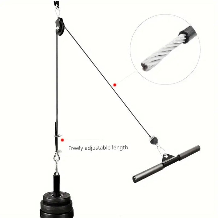 Home Cable Pulley System Set