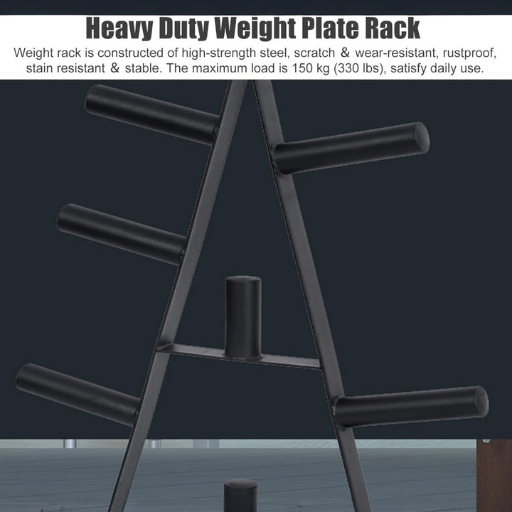 Heavy Duty Weight Plate Storage Rack Stand