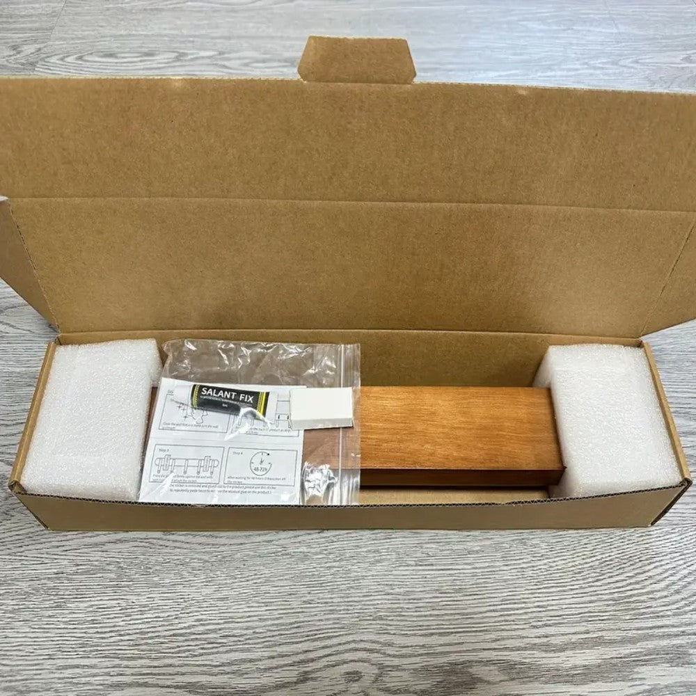 Magnetic Wooden Knife Holder _ 41cm Wood Strip