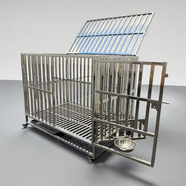 Heavy Duty Dog Crate 110×72×92cm