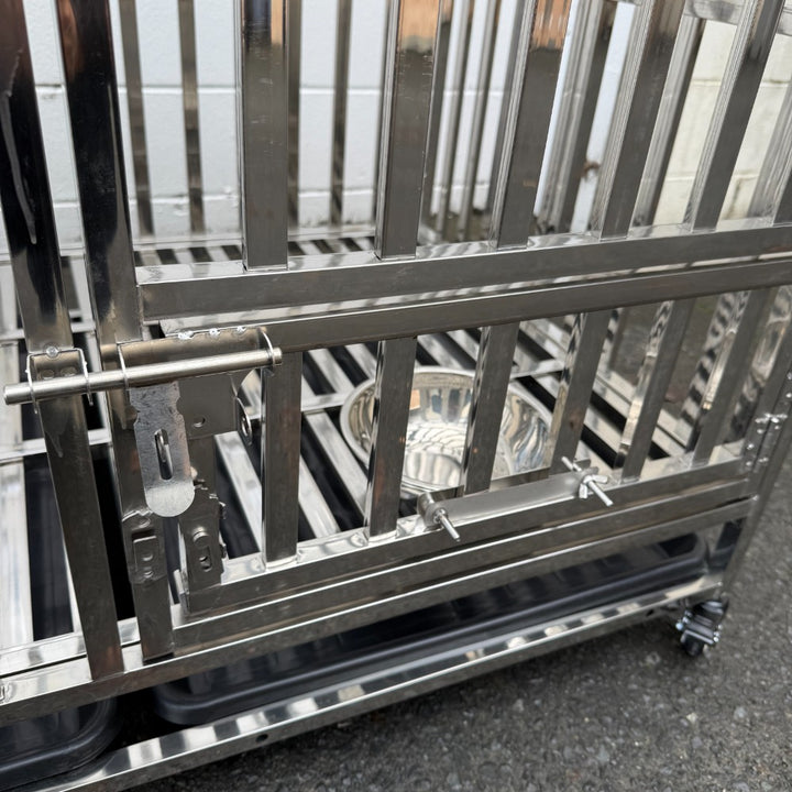 Heavy Duty Dog Crate 110×72×92cm
