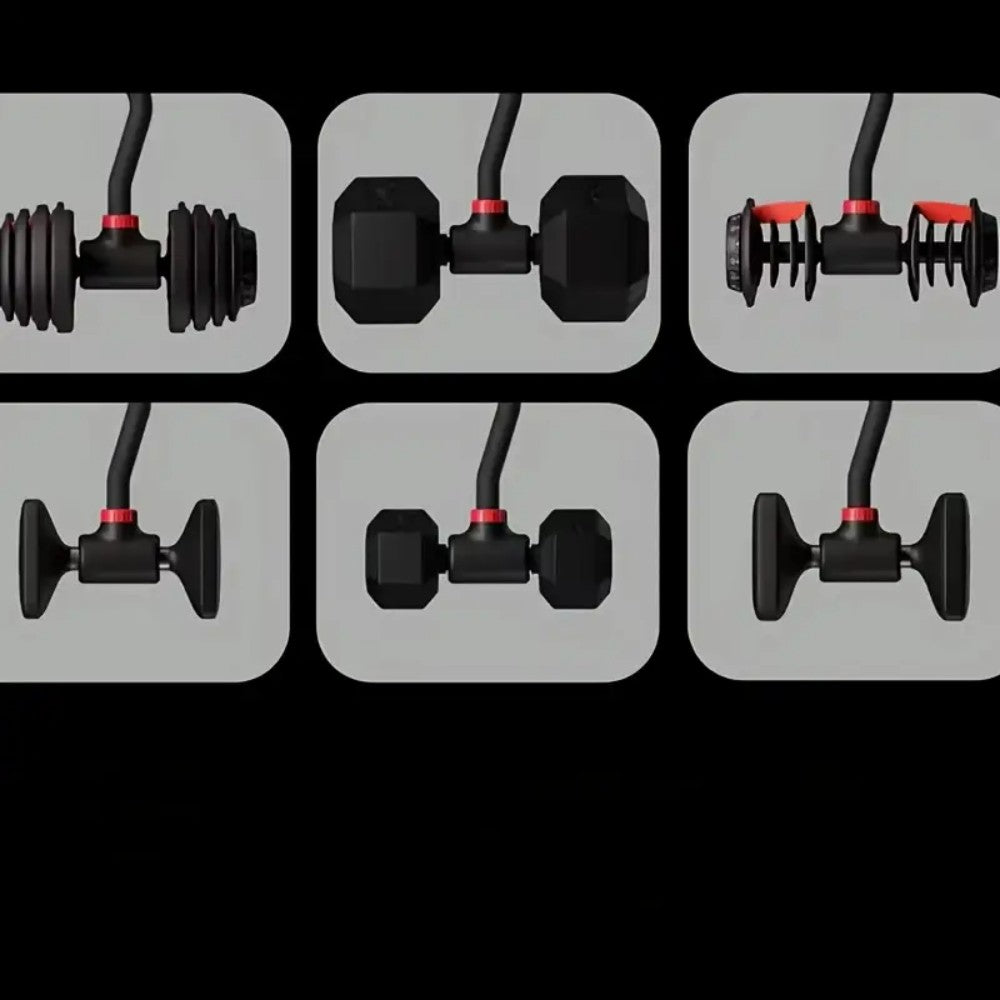 Dumbbell Converter  Adjustable Barbell -Curl Bar