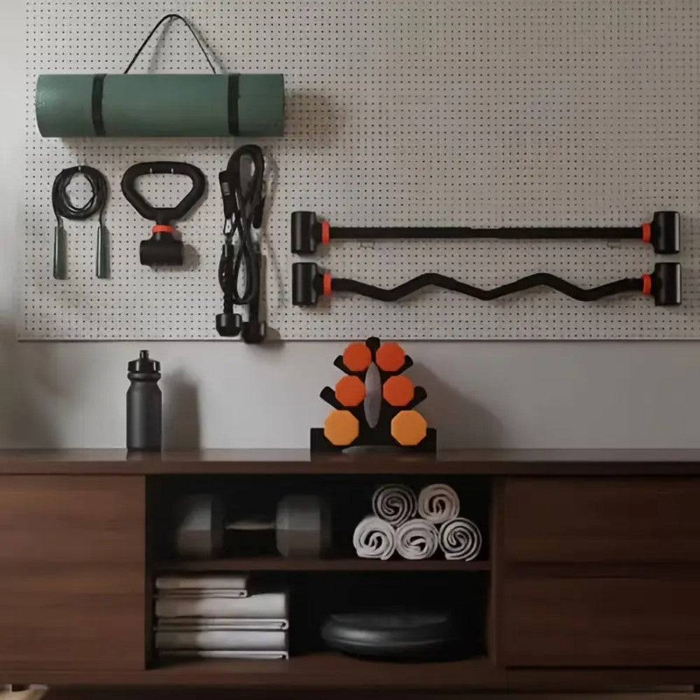 Dumbbell Converter  Adjustable Barbell -Curl Bar