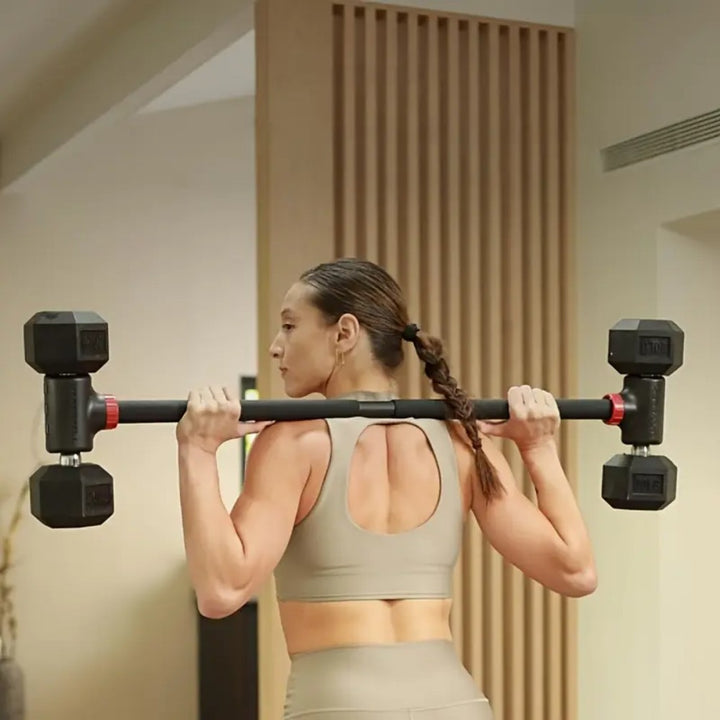 Dumbbell Converter  Adjustable Barbell -Curl Bar