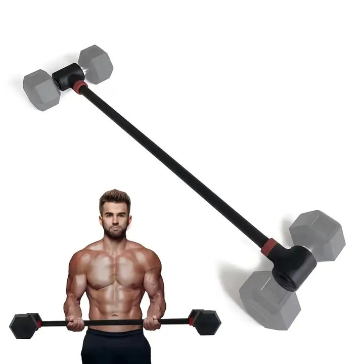 Dumbbell Converter Adjustable Barbell -Straight Bar