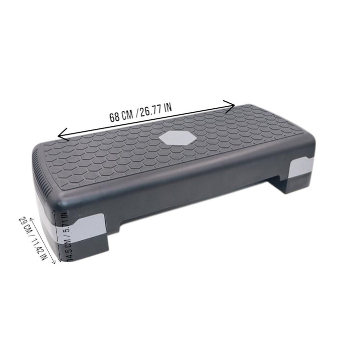 Adjustable Height Aerobic Stepper 68×28×10-15CM