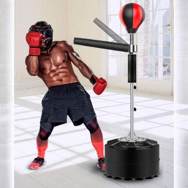 Freestanding Boxing Reflex Ball with Rotating Arm