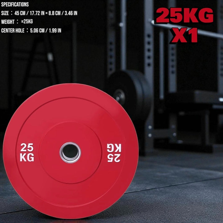 25KG Color Bumper Weights