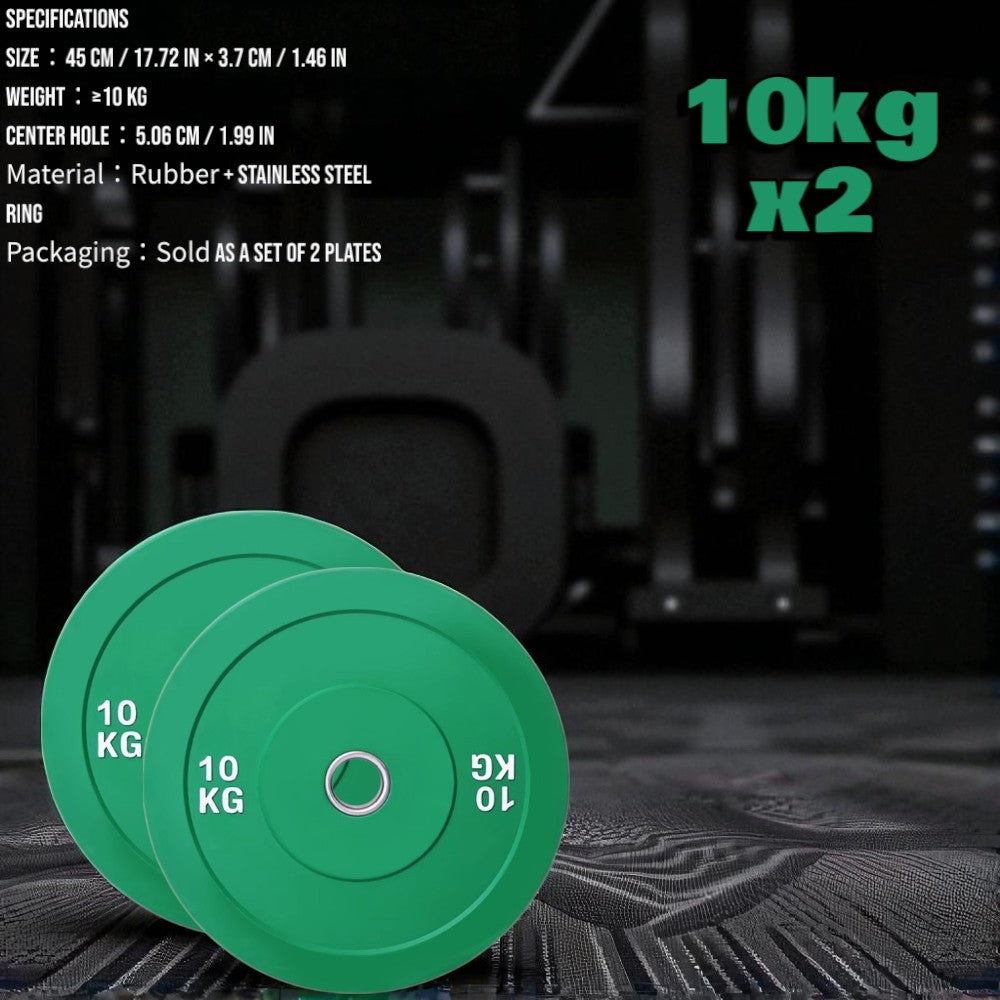 2X10KG Color Bumper Weights